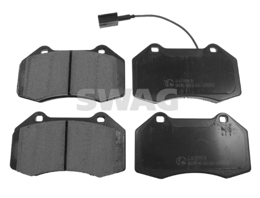 set placute frana,frana disc 70 11 6011 SWAG